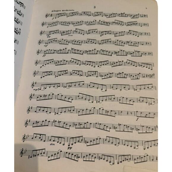 Sheet Music Rubank Advanced Method Cornet Trumpet Volume 1 Modernistic Rhythms - Picture 11 of 11